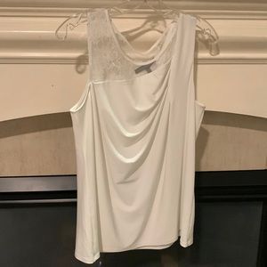 White House Black Market, Lace Trim, Top